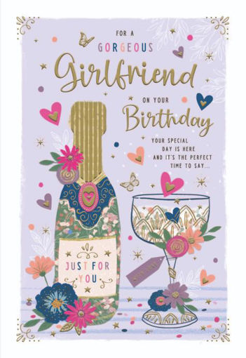Picture of GORGEOUS GIRLFRIEND BIRTHDAY CARD